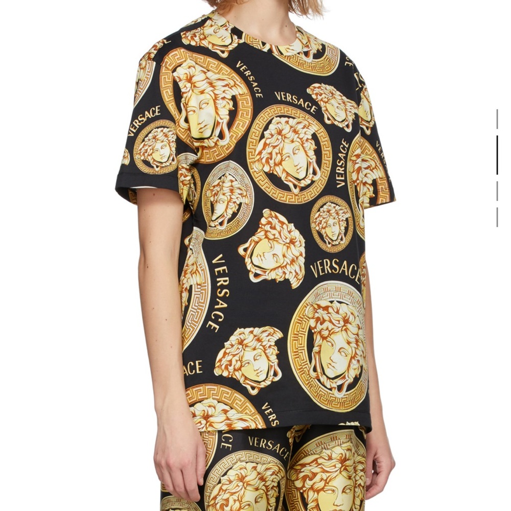 VERSACE Black Medusa Amplified T-Shirt